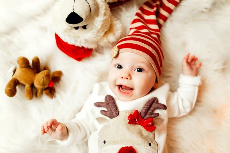 Newborn baby Christmas outfits