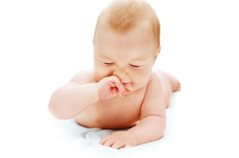 What to do if your baby gets a cold sore